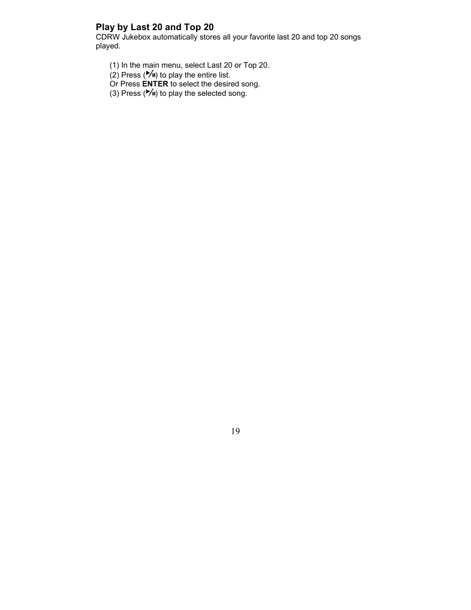 Perception Digital JUKEBOX PD - 450 - 01 User Manual | Page 19 / 42