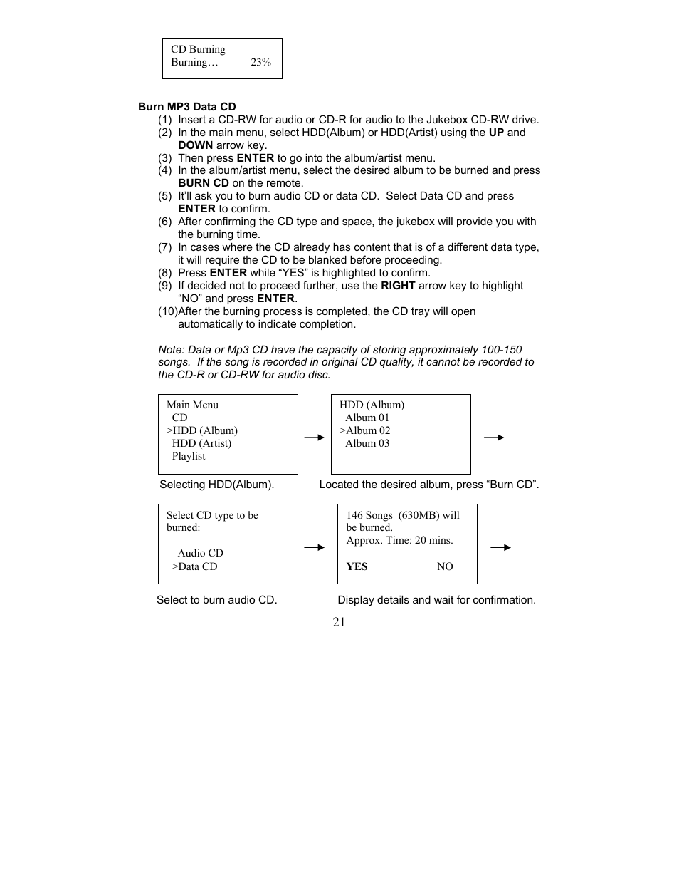 Perception Digital JUKEBOX PD - 450 - 01 User Manual | Page 21 / 42