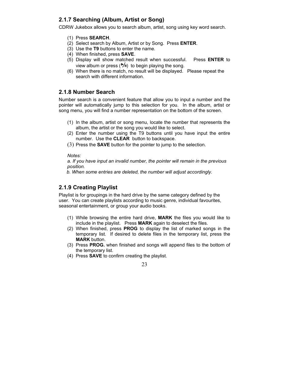 Perception Digital JUKEBOX PD - 450 - 01 User Manual | Page 23 / 42