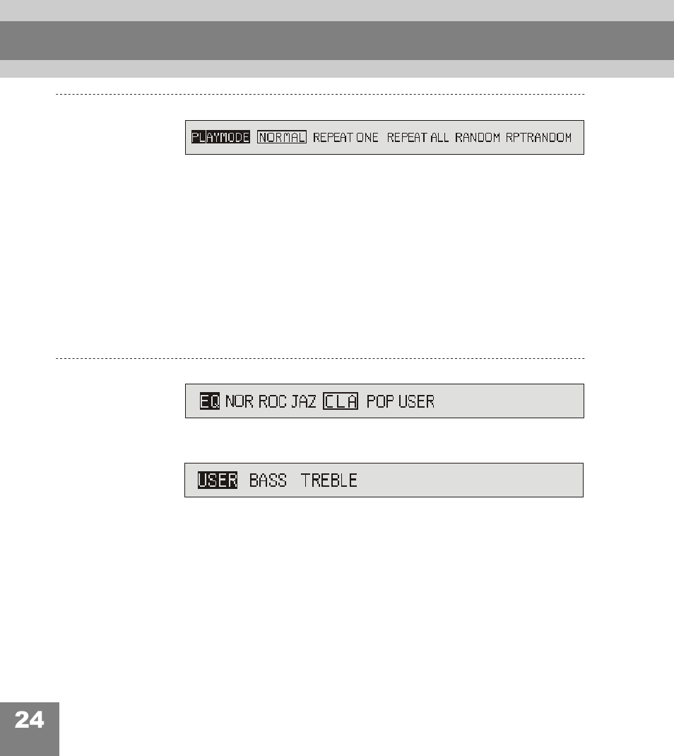 Menu settings | Perception Digital PD-108 User Manual | Page 25 / 35