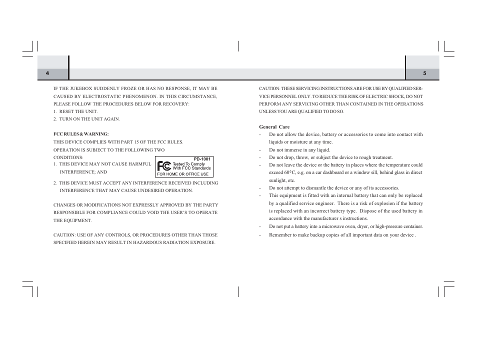 Perception Digital PD-1001 User Manual | Page 4 / 20