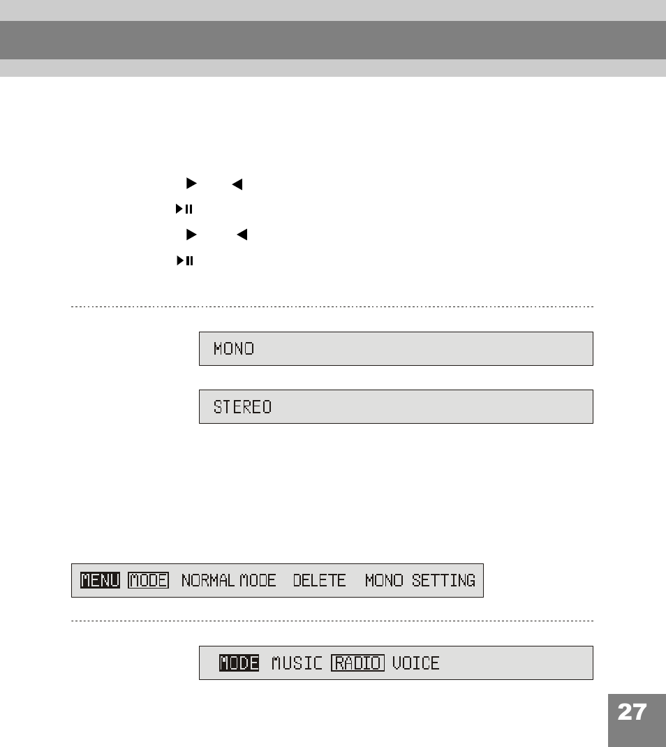 Menu settings | Perception Digital PD-200 User Manual | Page 28 / 35