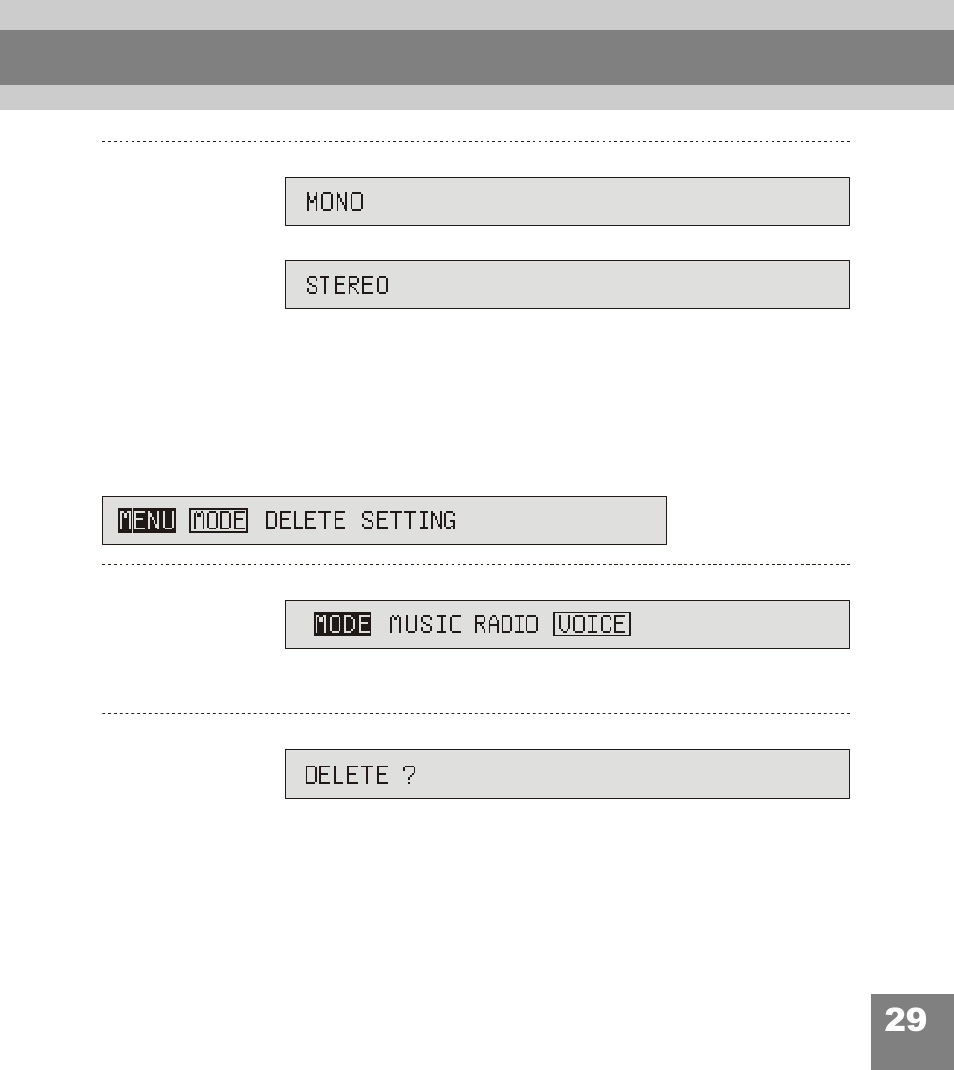 Menu settings | Perception Digital PD-200 User Manual | Page 30 / 35