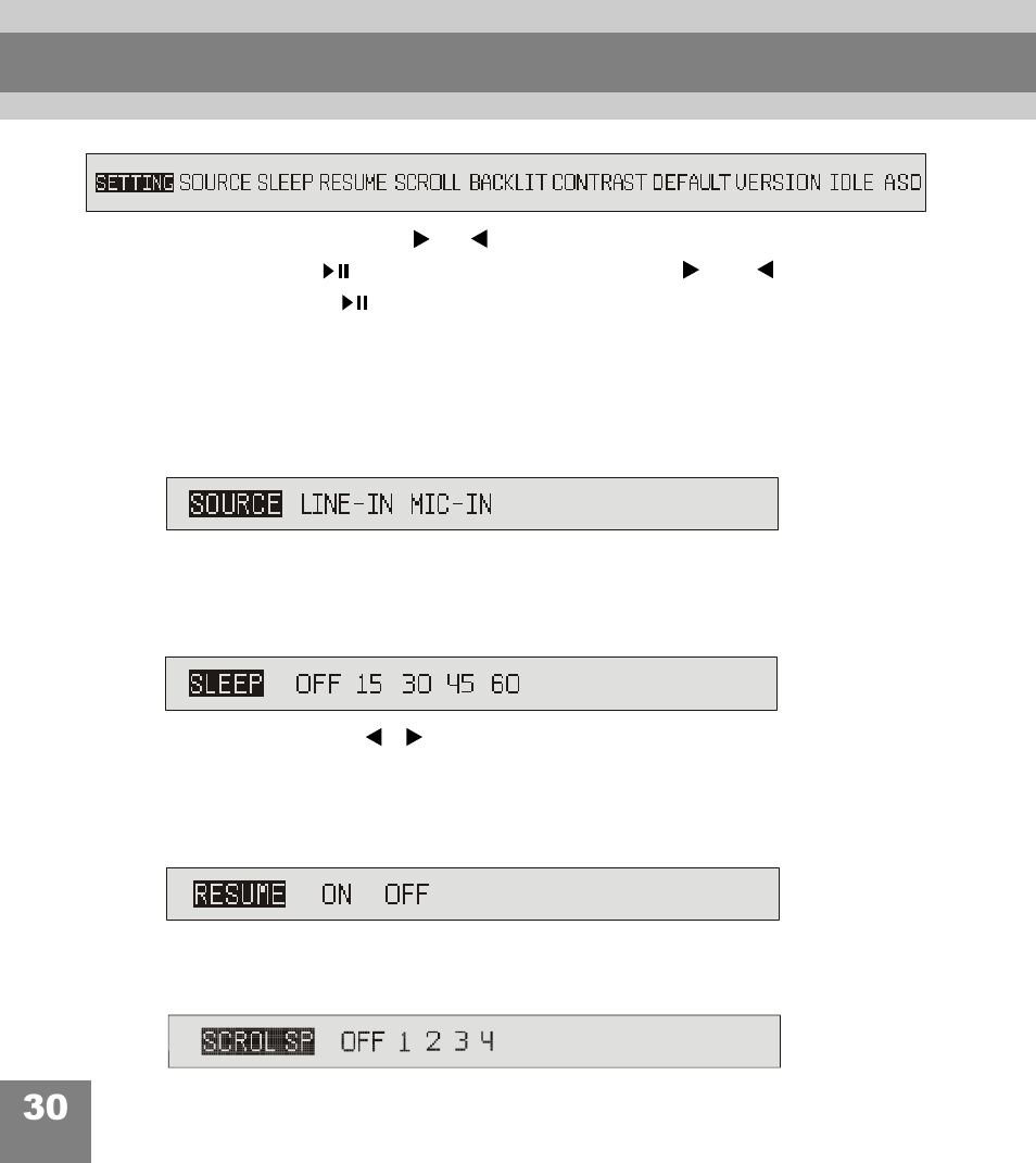 System settings | Perception Digital PD-200 User Manual | Page 31 / 35