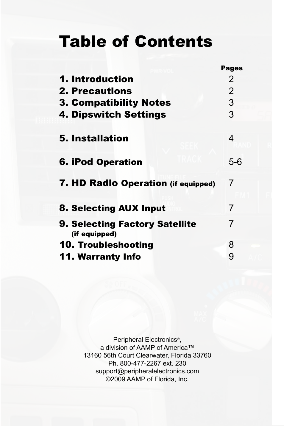 Peripheral Electronics PGHTY1 User Manual | Page 2 / 14