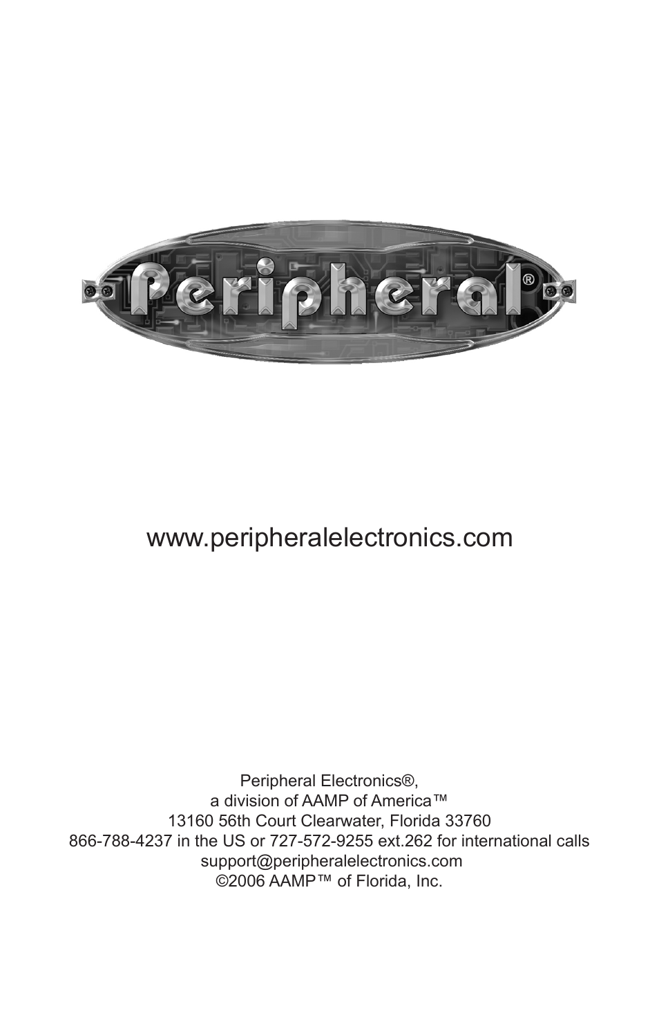 Peripheral Electronics MP3 Player Accessories User Manual | Page 12 / 12