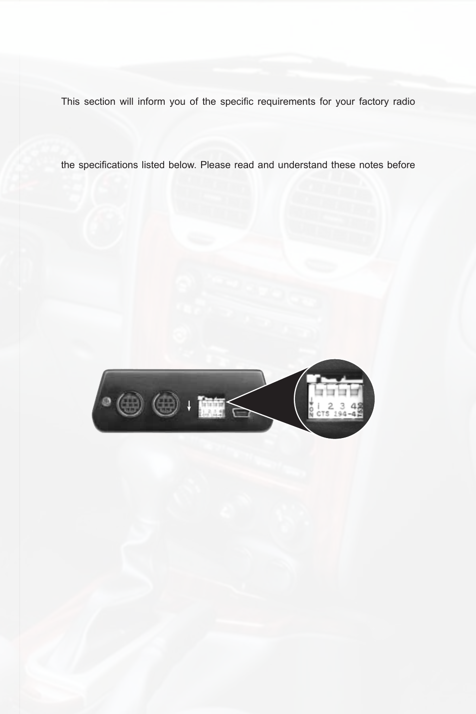 Dipswitch settings | Peripheral Electronics PGHGM5 User Manual | Page 5 / 16