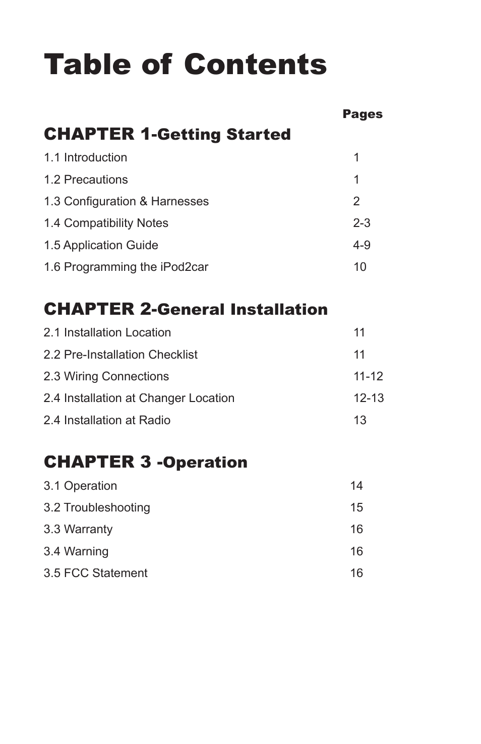 Peripheral Electronics iPod2car User Manual | Page 2 / 20