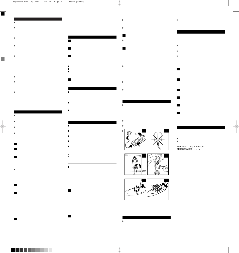 Philips Norelco HP6350 User Manual | Page 10 / 16