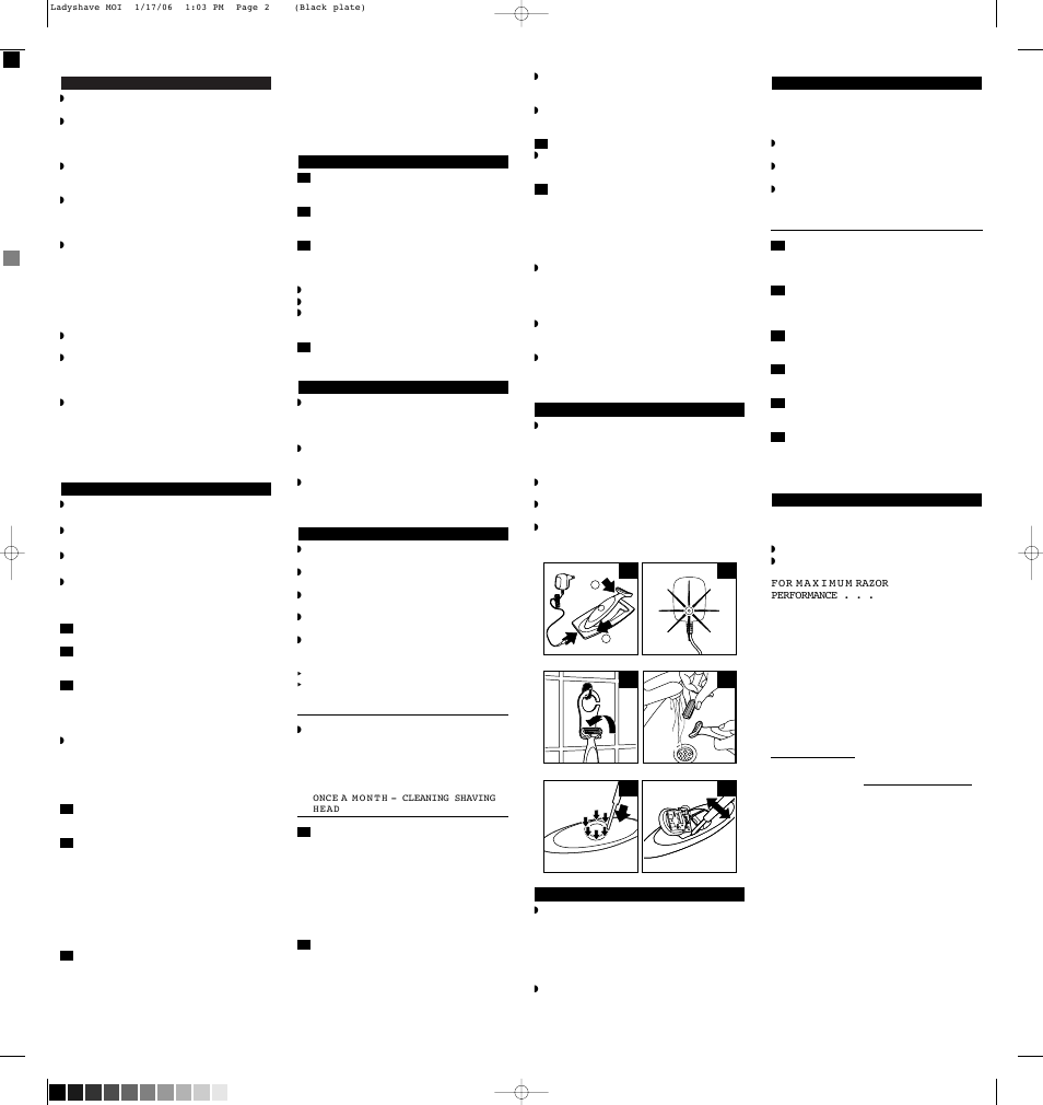 Philips Norelco HP6350 User Manual | Page 11 / 16