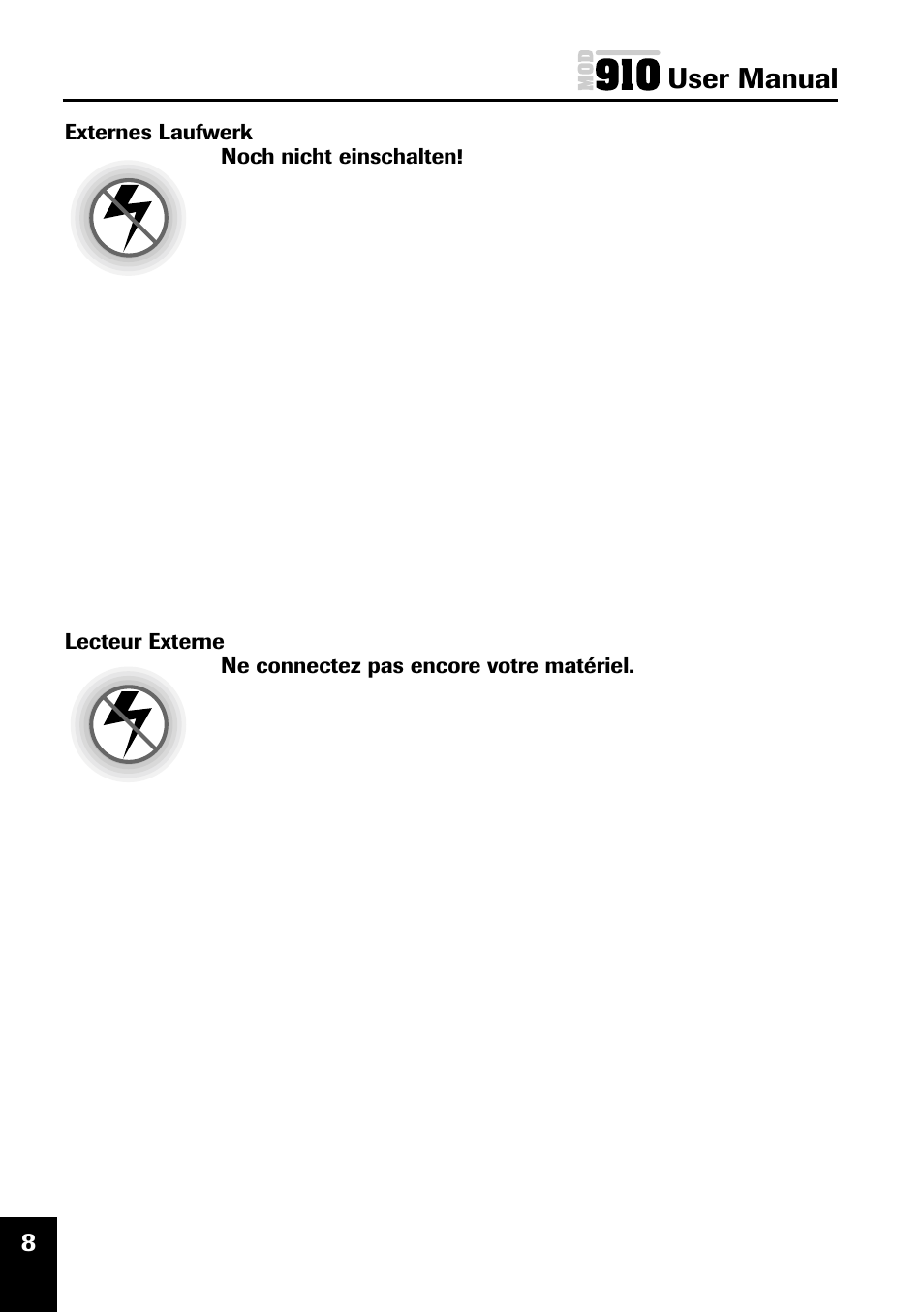 User manual | Plasmon MOD 910 User Manual | Page 17 / 33