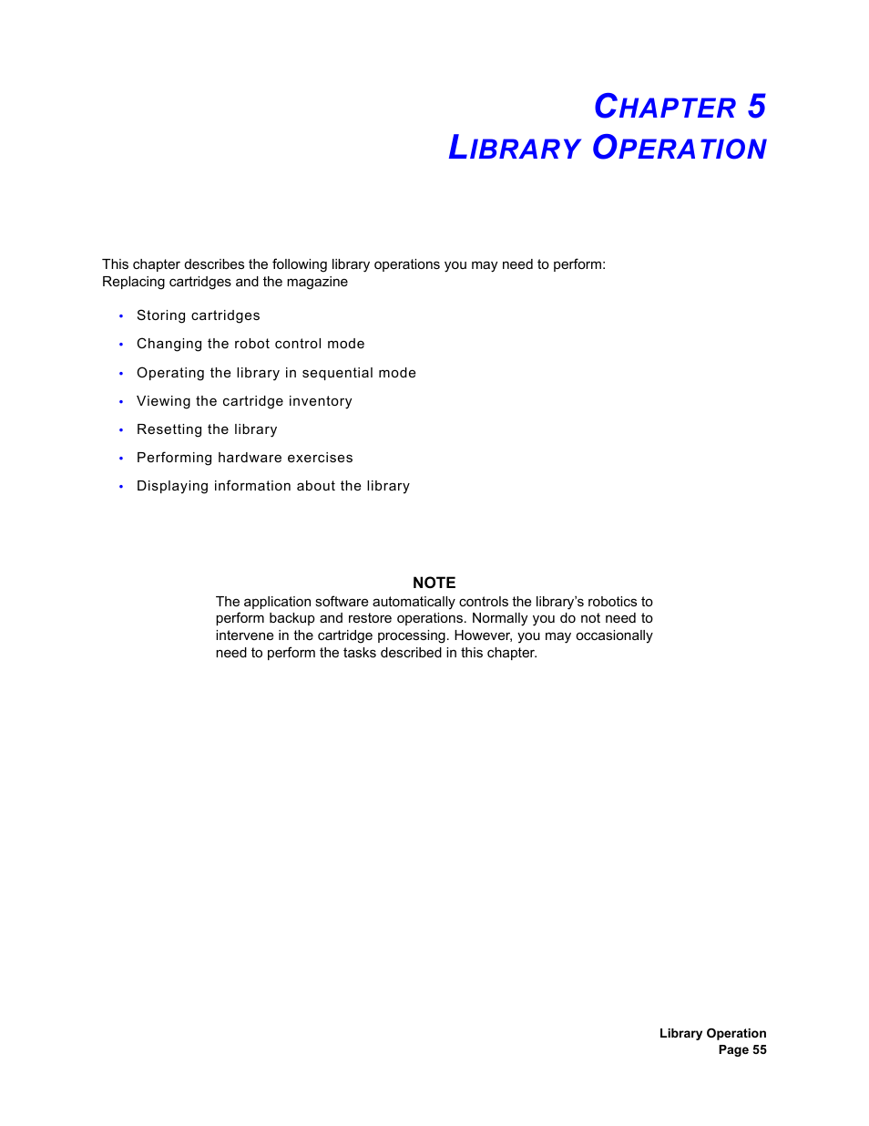 Chapter 5 library operation, Hapter, Ibrary | Peration | Plasmon V15 User Manual | Page 57 / 138