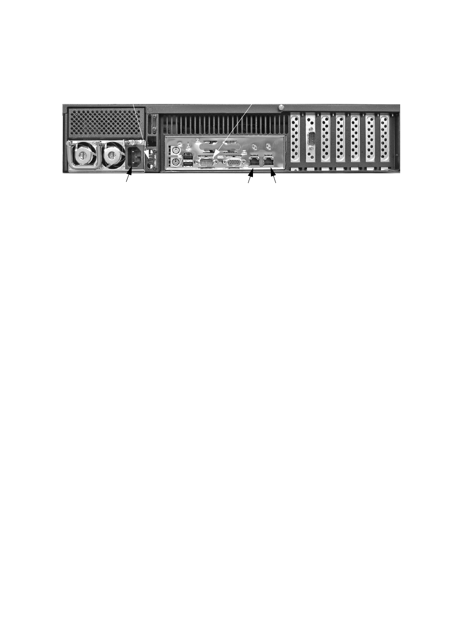 Cable connections, Power connection, Network connection | Power connection network connection, Cable conections | Plasmon 800-102913-00 B User Manual | Page 20 / 36