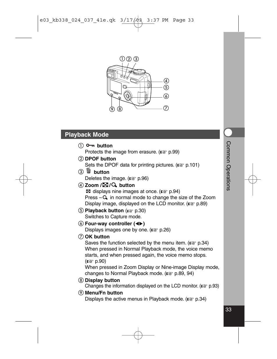 Pentax Optiio550 User Manual | Page 35 / 40