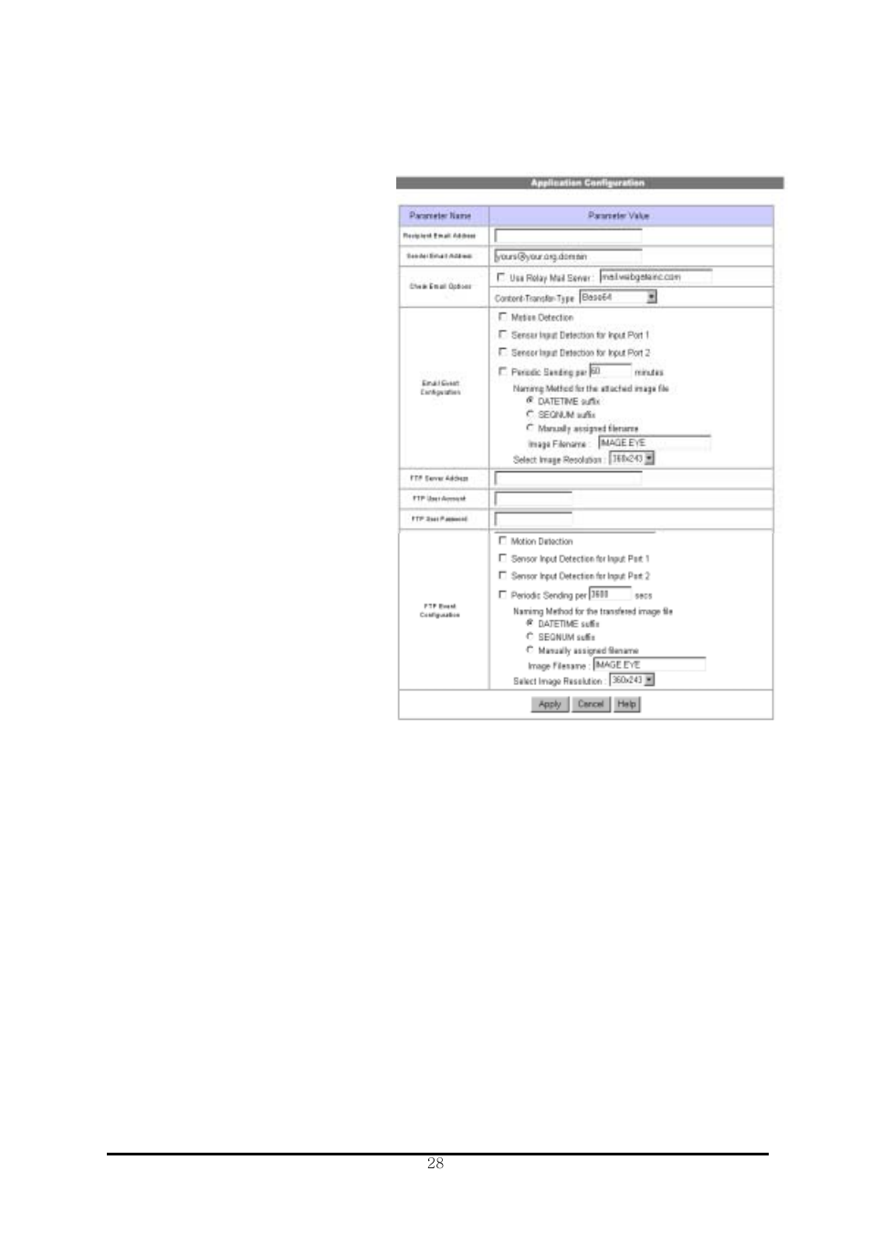 6) application configuration | Pentax IC-360 User Manual | Page 34 / 68