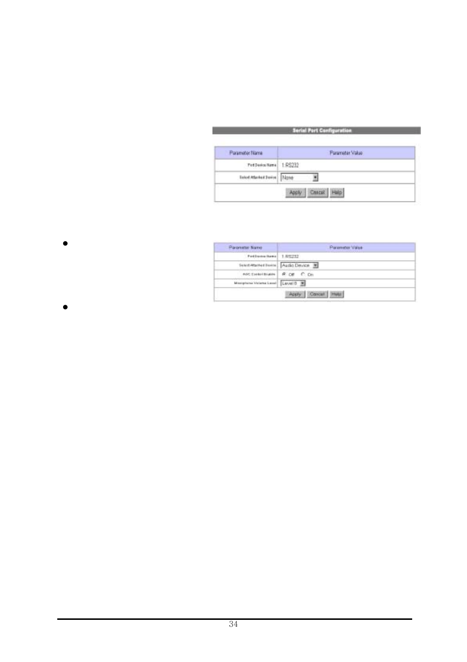 8) serial port configuration | Pentax IC-360 User Manual | Page 40 / 68