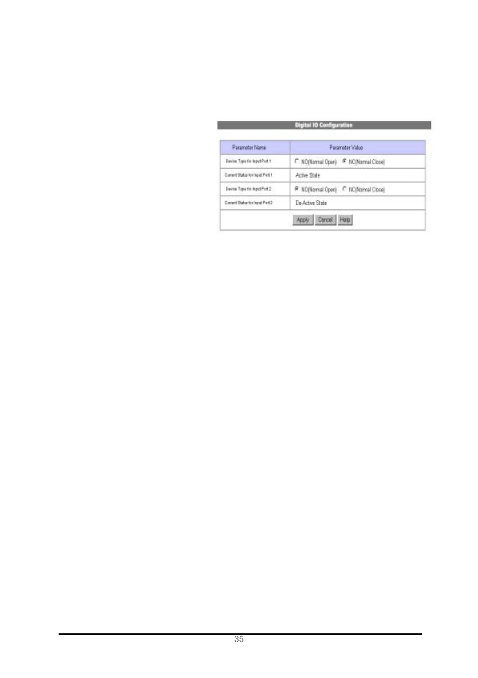 9) digital i/o configuration | Pentax IC-360 User Manual | Page 41 / 68