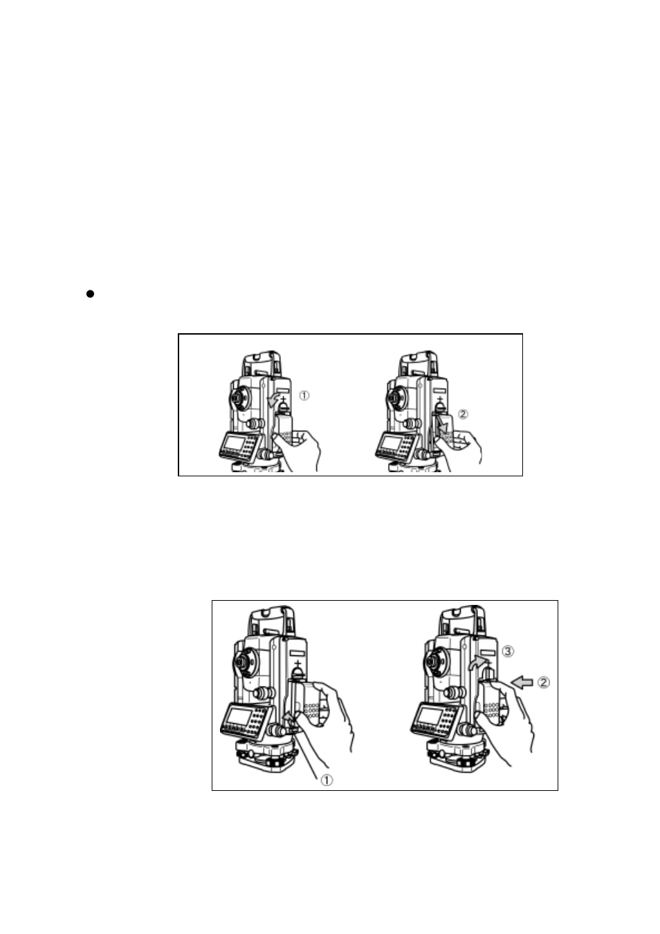 Removing the battery, Attaching the battery | Pentax R-322N User Manual | Page 12 / 30