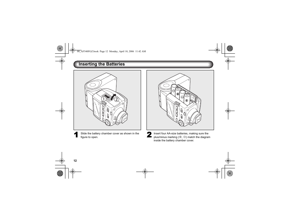 Pentax AF540FGZ User Manual | Page 14 / 96