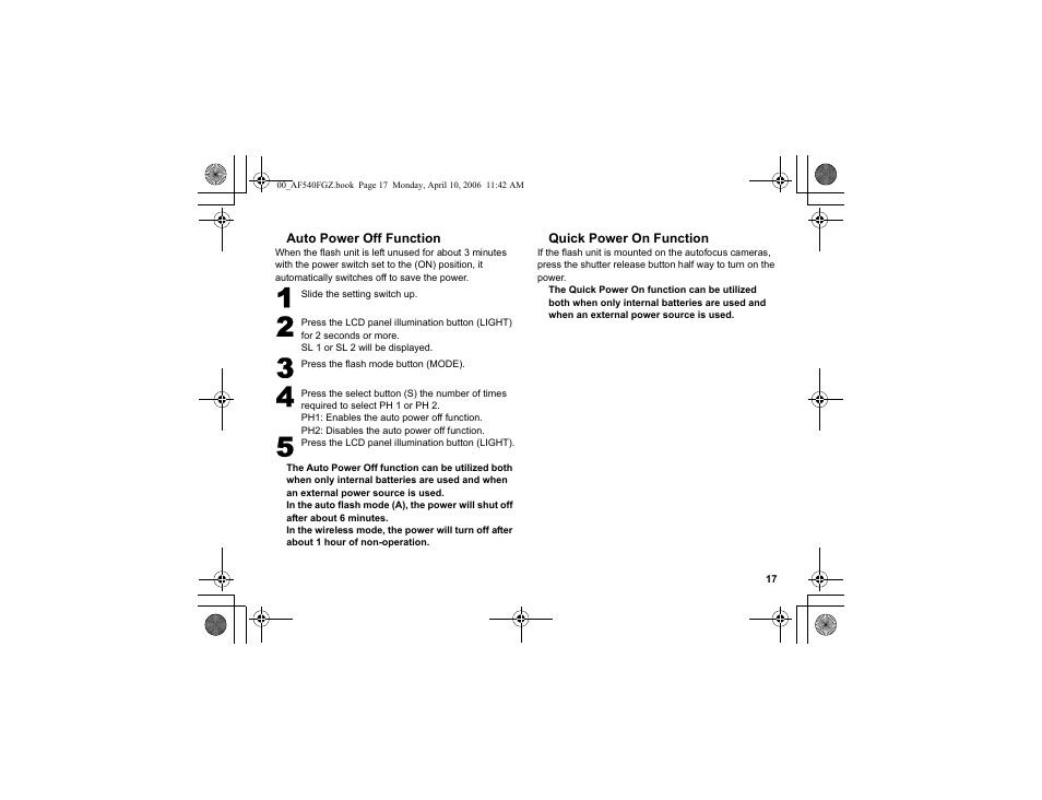 Pentax AF540FGZ User Manual | Page 19 / 96