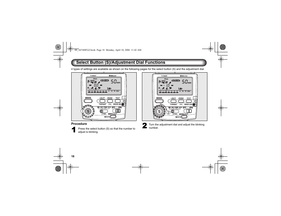 Pentax AF540FGZ User Manual | Page 20 / 96