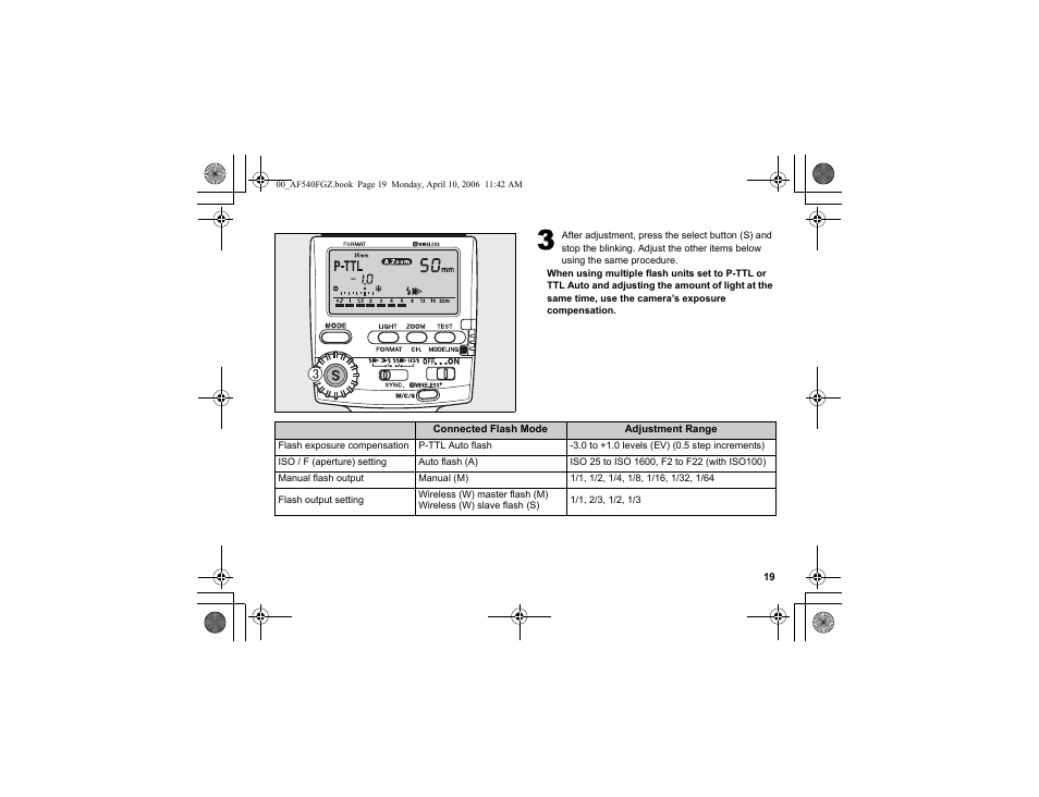 Pentax AF540FGZ User Manual | Page 21 / 96