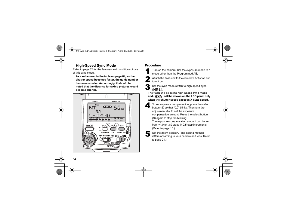 Pentax AF540FGZ User Manual | Page 36 / 96