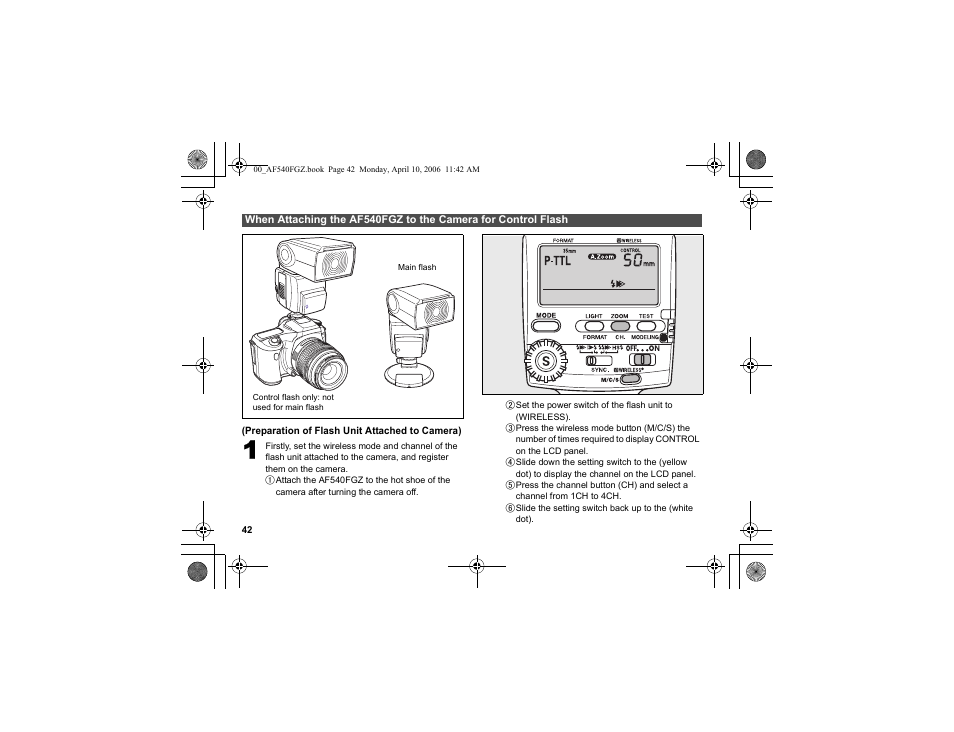 Pentax AF540FGZ User Manual | Page 44 / 96