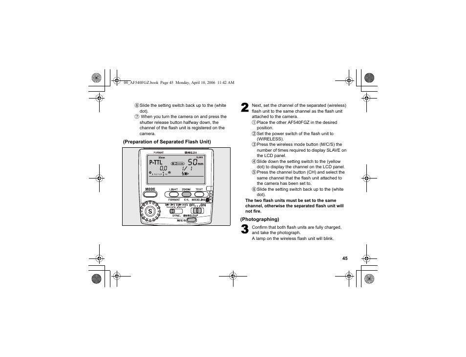 Pentax AF540FGZ User Manual | Page 47 / 96