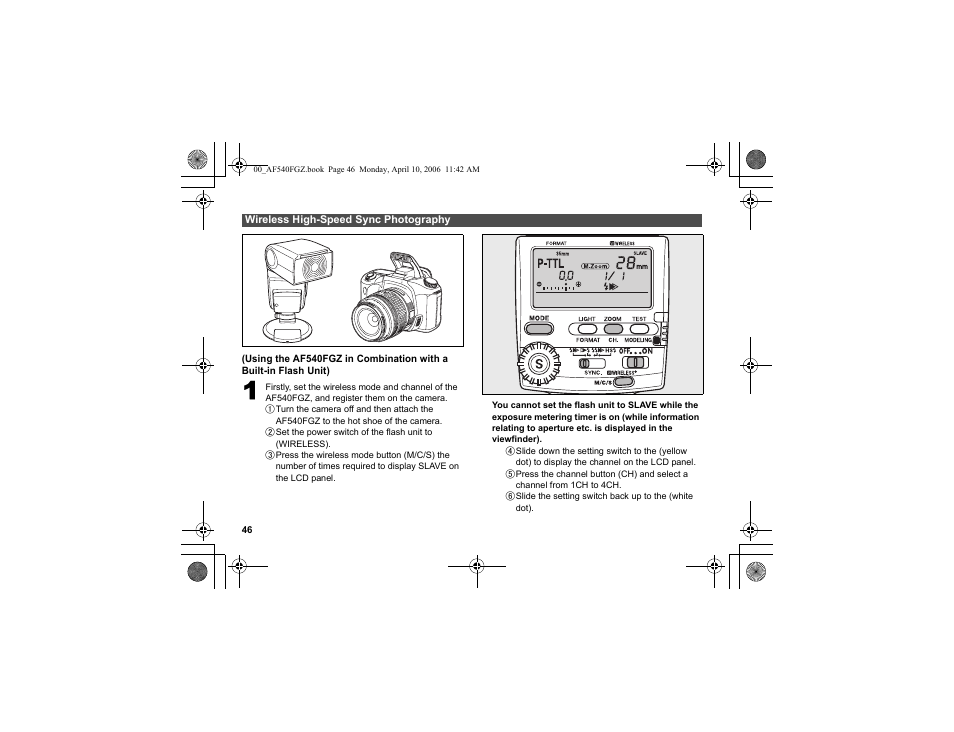 Pentax AF540FGZ User Manual | Page 48 / 96