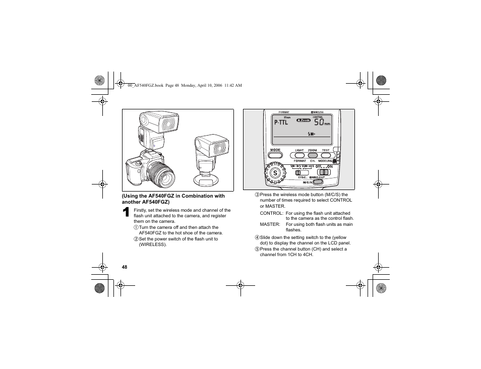 Pentax AF540FGZ User Manual | Page 50 / 96