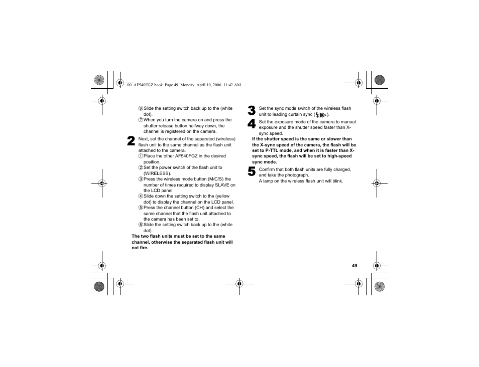 Pentax AF540FGZ User Manual | Page 51 / 96