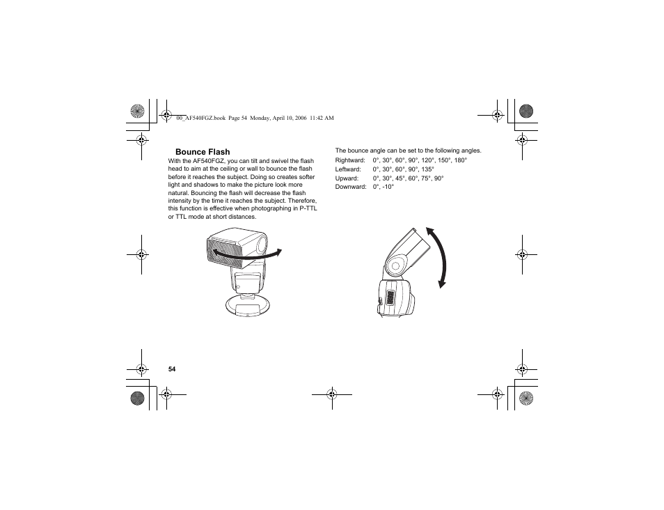 Pentax AF540FGZ User Manual | Page 56 / 96