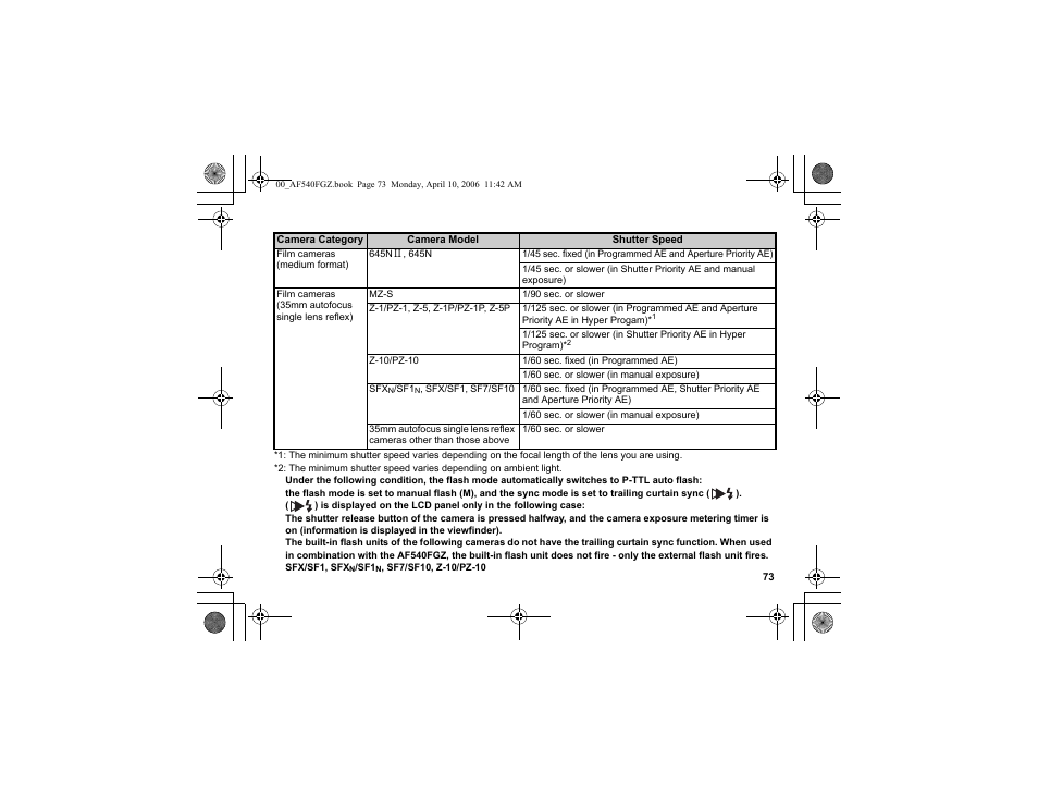 Pentax AF540FGZ User Manual | Page 75 / 96