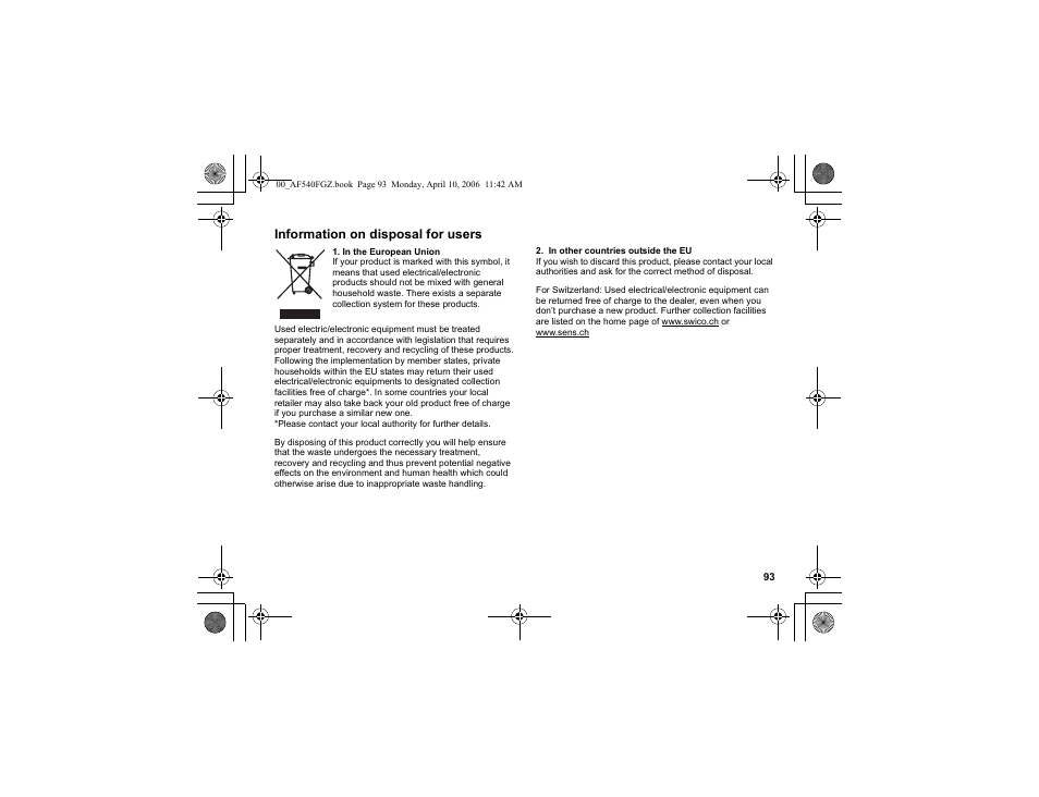 Pentax AF540FGZ User Manual | Page 95 / 96
