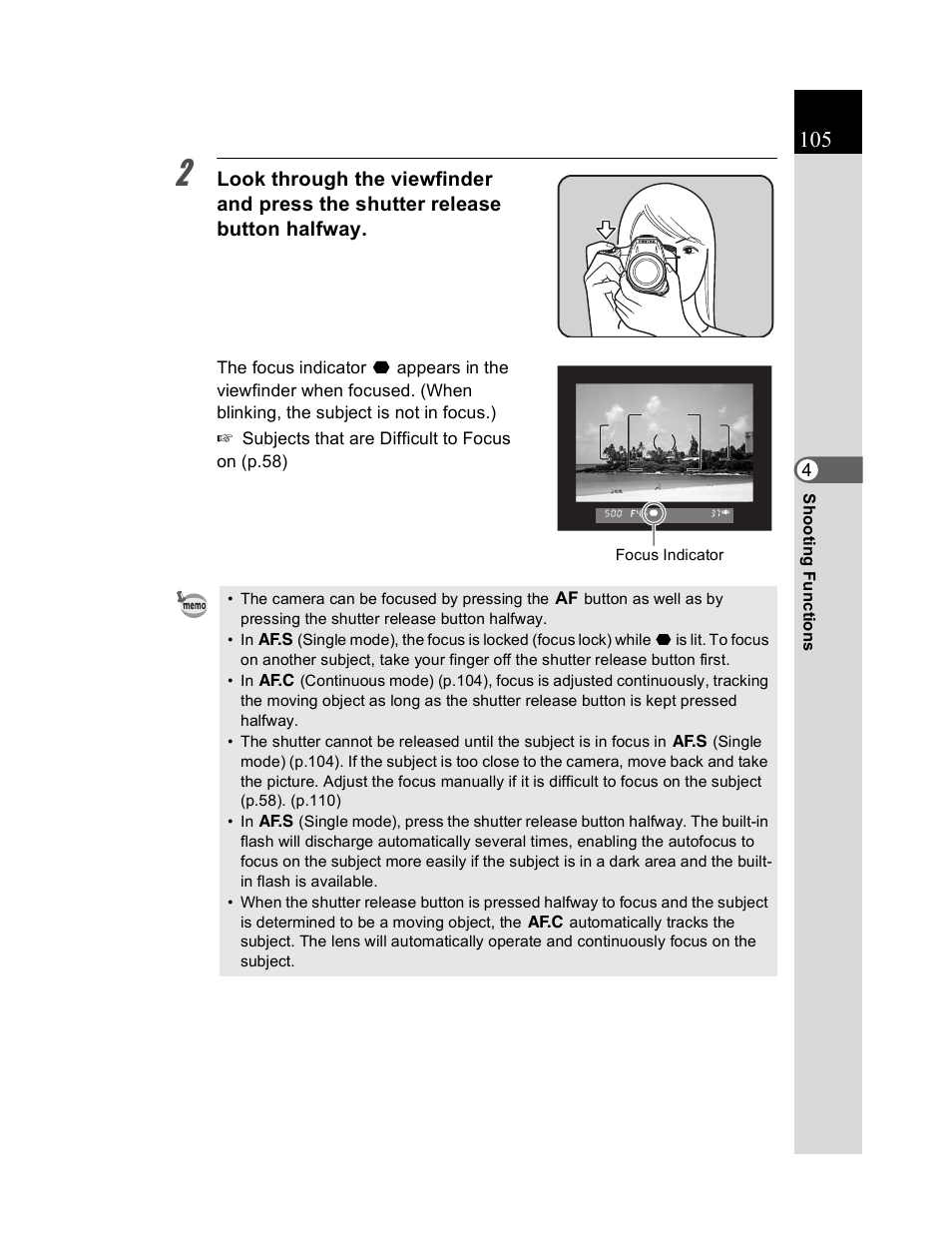 Pentax K20D User Manual | Page 106 / 286