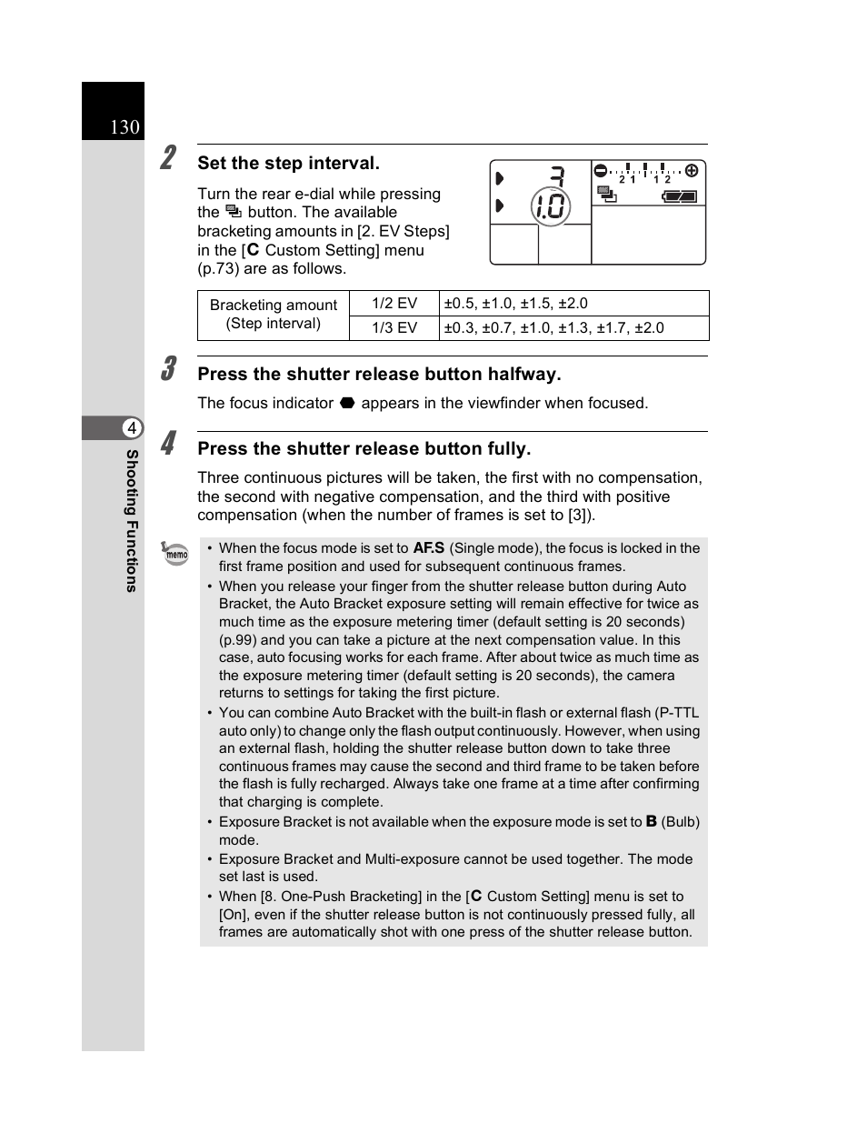 Pentax K20D User Manual | Page 131 / 286