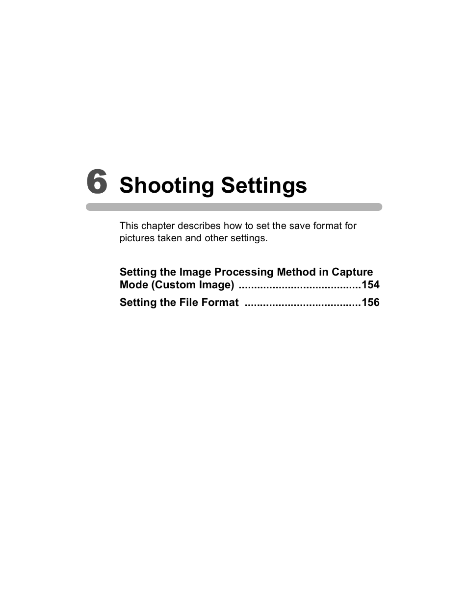 Shooting settings | Pentax K20D User Manual | Page 154 / 286