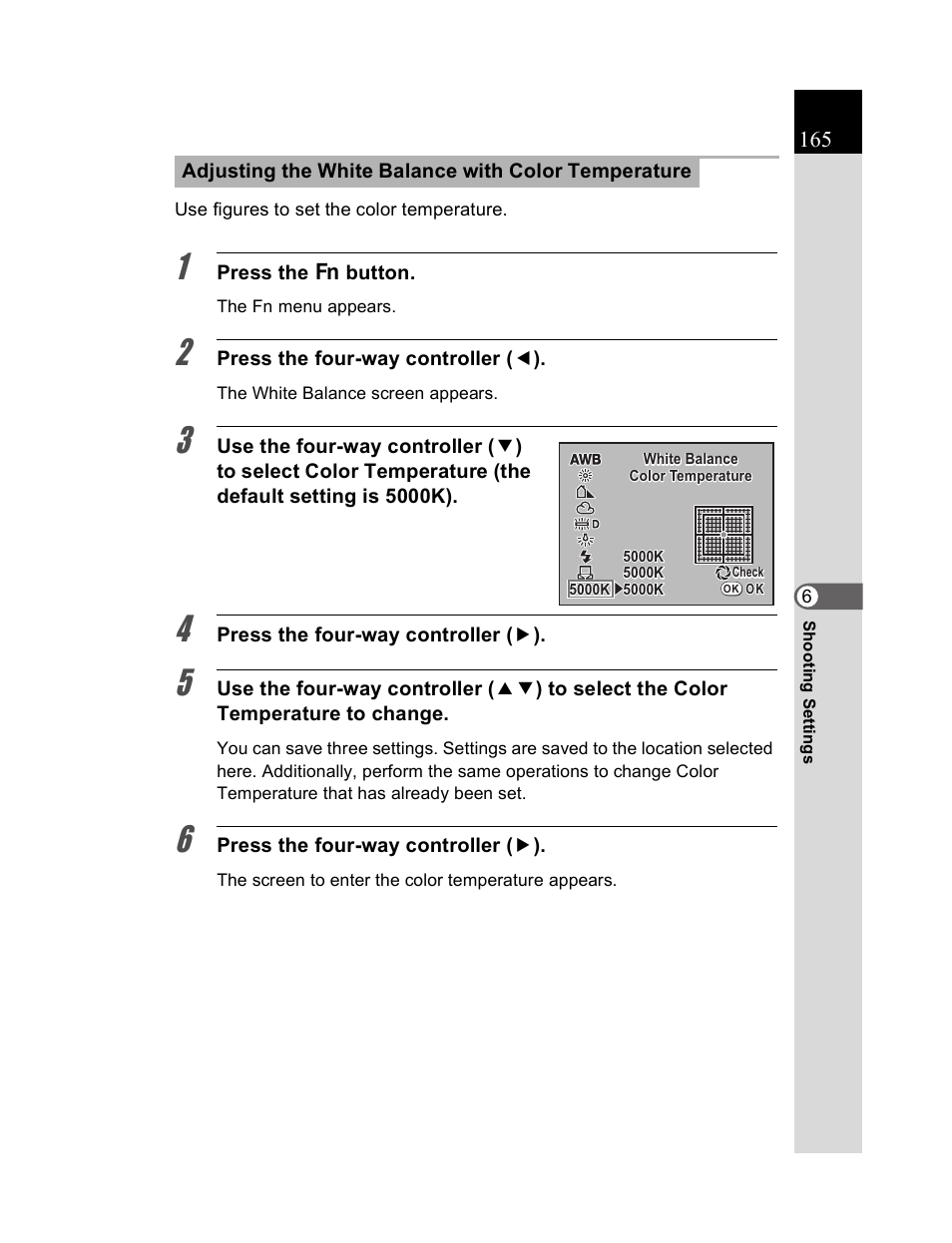 Pentax K20D User Manual | Page 166 / 286