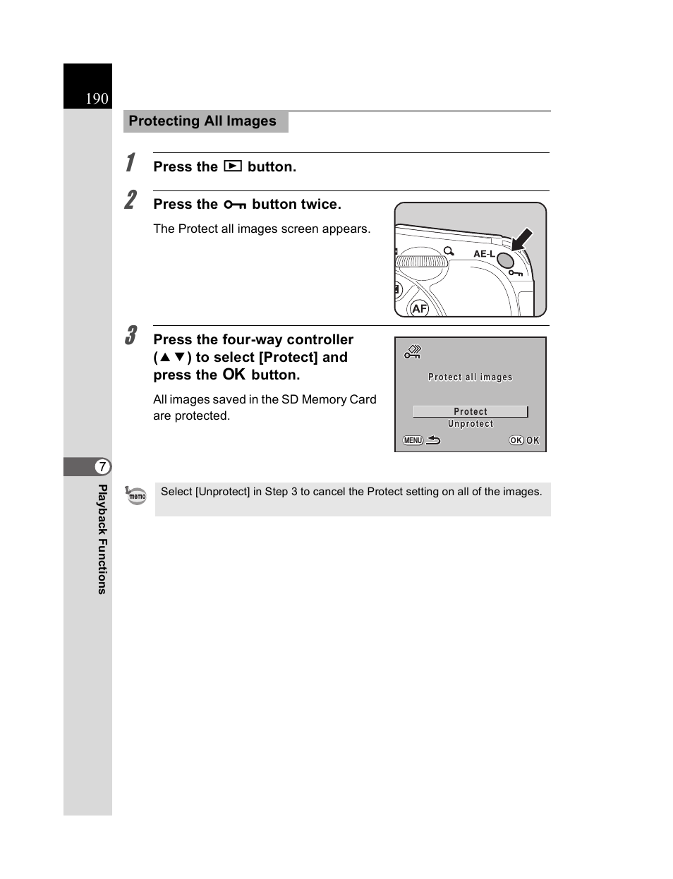 Pentax K20D User Manual | Page 191 / 286