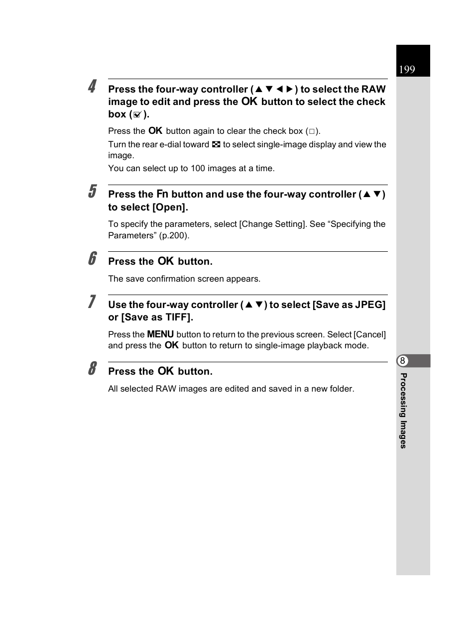 Pentax K20D User Manual | Page 200 / 286