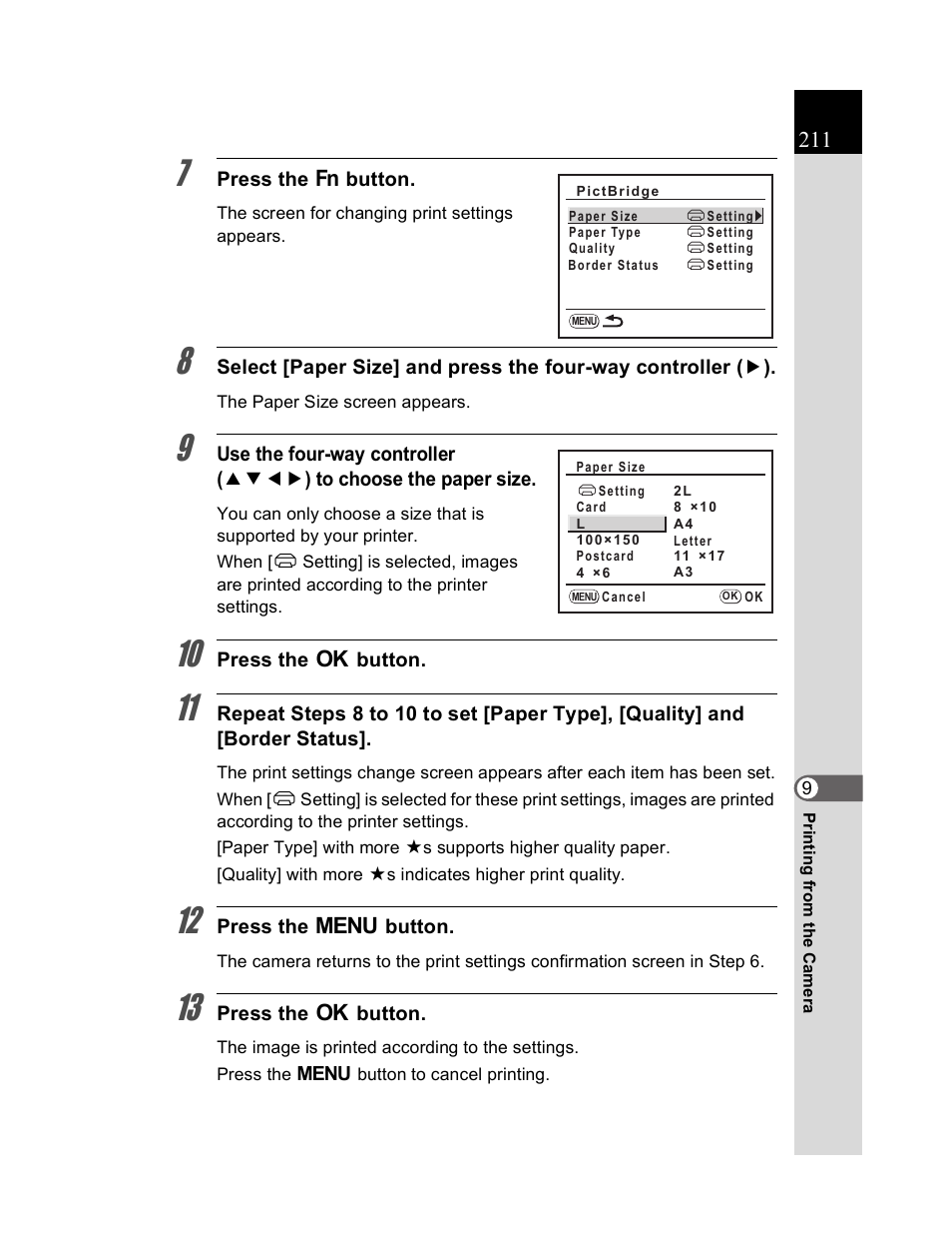 Pentax K20D User Manual | Page 212 / 286