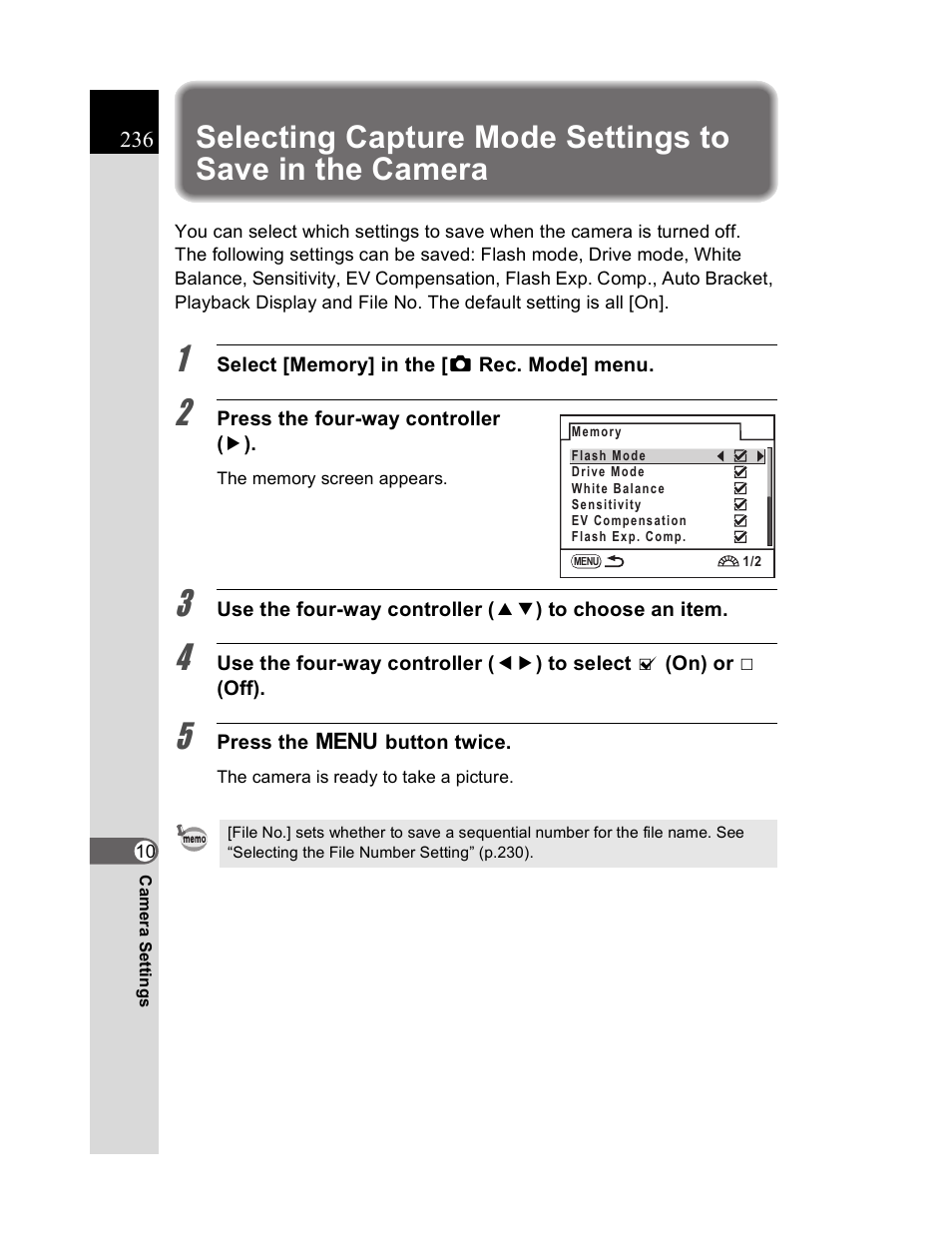 Pentax K20D User Manual | Page 237 / 286