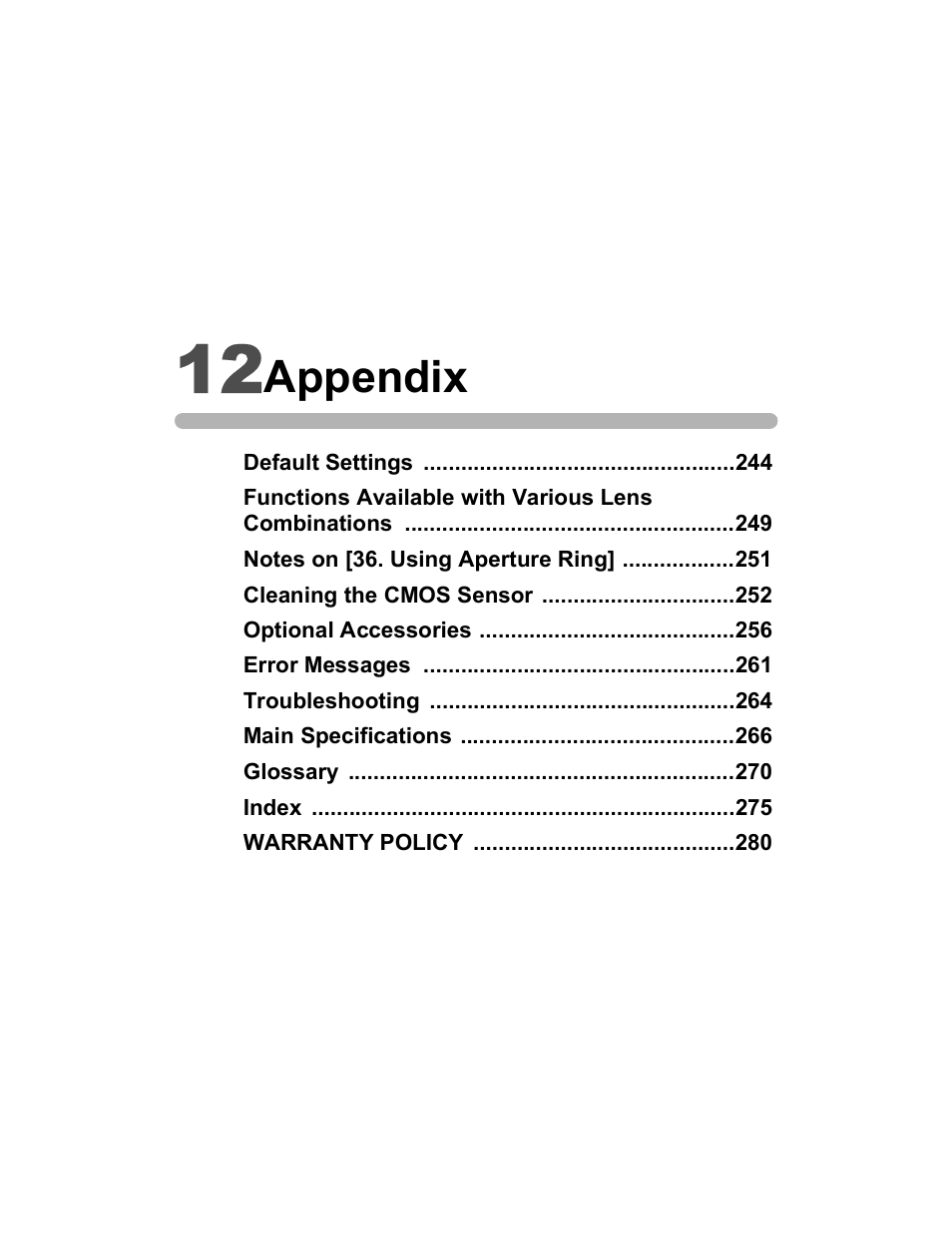 Pentax K20D User Manual | Page 244 / 286