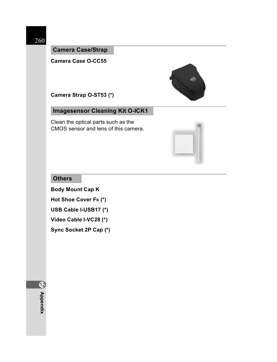 Pentax K20D User Manual | Page 261 / 286