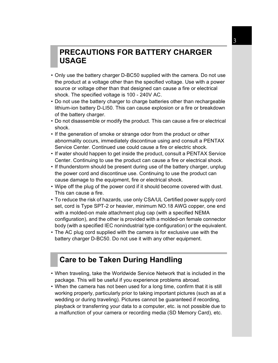 Pentax K20D User Manual | Page 4 / 286