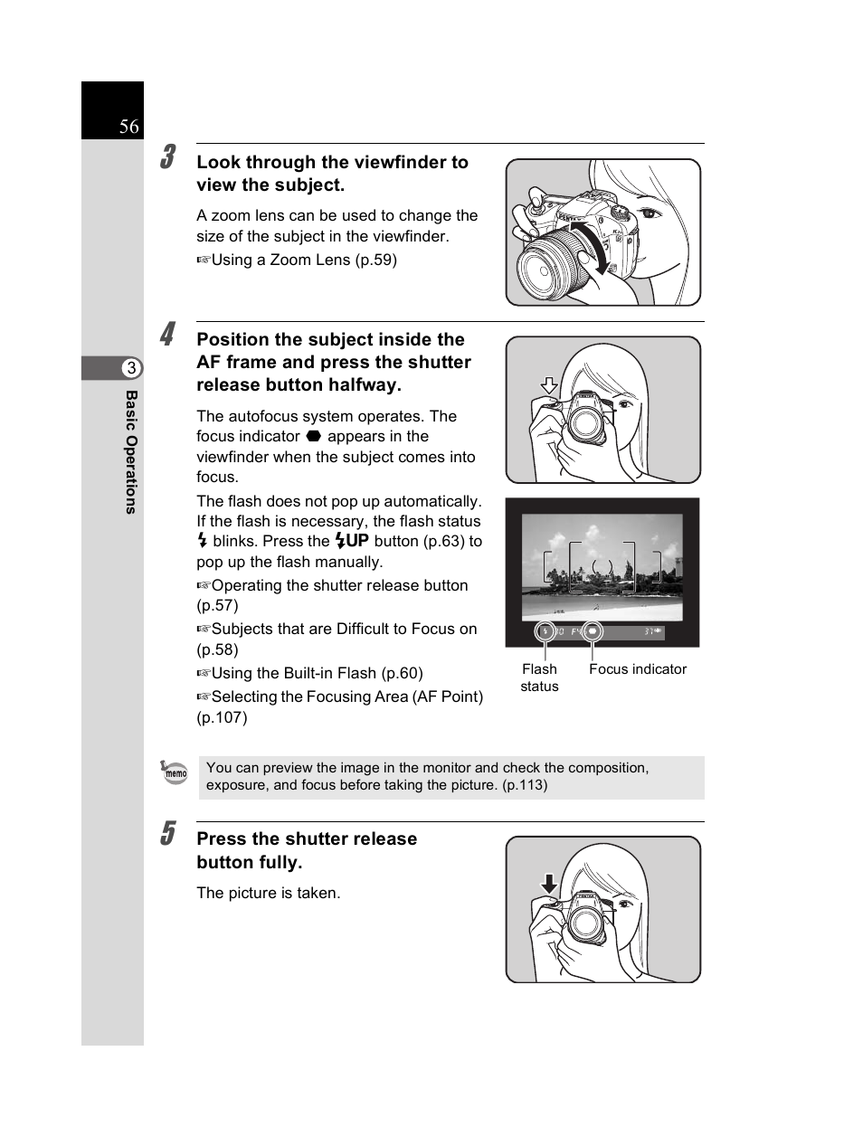 Pentax K20D User Manual | Page 57 / 286