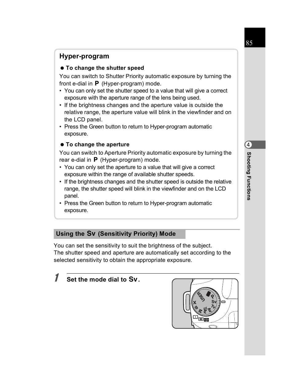 Pentax K20D User Manual | Page 86 / 286