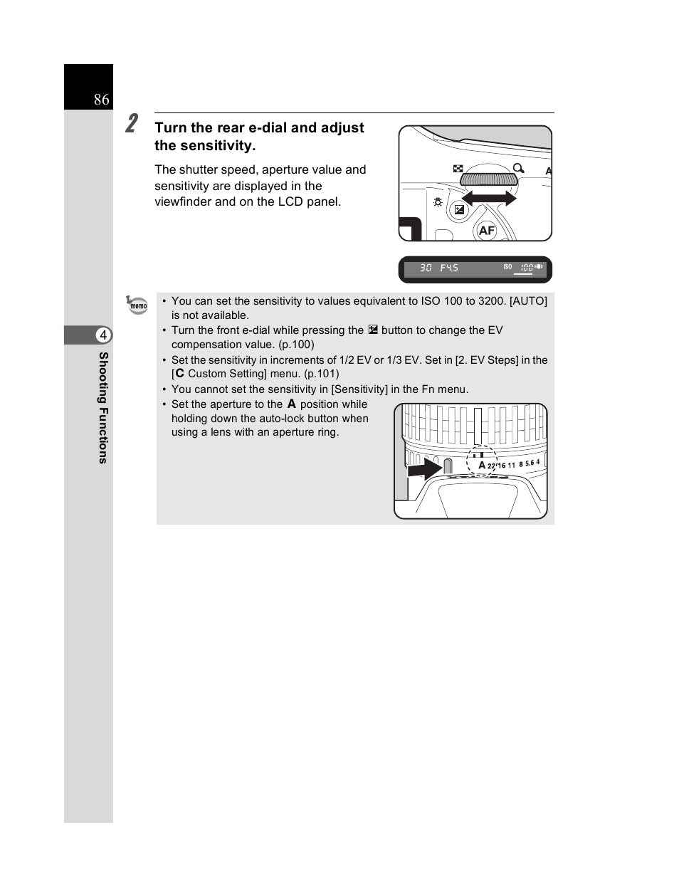 Pentax K20D User Manual | Page 87 / 286