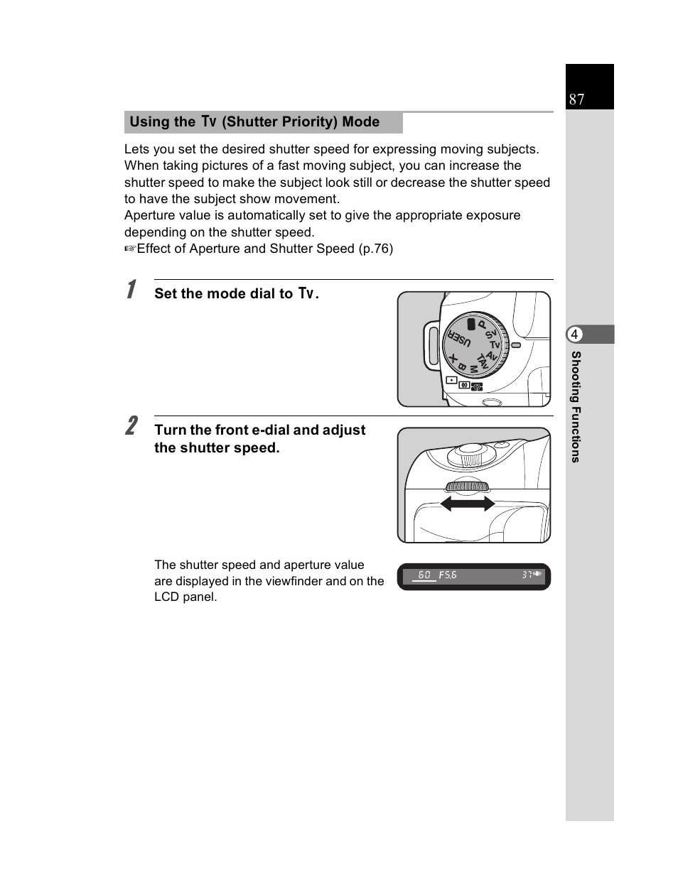 Pentax K20D User Manual | Page 88 / 286